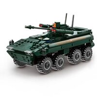 WANGE LIGAO DR.LUCK 3516 XE CHIẾN ĐẤU BỘ BINH BOOMERANG bộ đồ chơi xếp lắp ráp ghép mô hình Military Army VPK-7829 BUMERANG Quân Sự Bộ Đội 335 khối