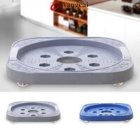 Wangmcai Xi Lanh Bình Gas Giá Đỡ Di Động, Bánh Xe Bánh Xe Xi Lanh Thép Không Gỉ Chân Đế Di Động, Bánh Xe Di Chuyển Có Thể Pallet Đế Tấm Khay Ổn Định Giá Đỡ Bình Khí Văn Phòng