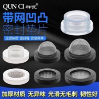 Wanmghome1314 4 Điểm 6 Điểm 3cm Lưới Máy Nước Nóng Vòi Tắm Ống Sóng Cao Su Silicon Gioăng Lọc Lưới Niêm Phong Vòng