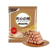 WANT WANT_Bánh cuộn nhân kem cà phê 250g