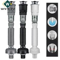 Wapkty 1 Cái Phích Cắm Bồn Rửa Phòng Tắm, Ống Linh Hoạt Phụ Kiện Ống Chậu Rửa Phụ Kiện Ống Bồn Rửa, Bền Với Nút Chặn Bồn Rửa Bật Lên Chất Thải Đen Thoát Nước Có Rãnh
