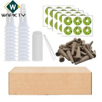 Wapkty 121 / 141 / 201 Cái Phụ kiện làm vườn thủy canh, Nhíp xốp Bộ hệ thống trồng thủy canh đa năng, Giỏ trồng trọt không đất cho các loại cây khác nhau