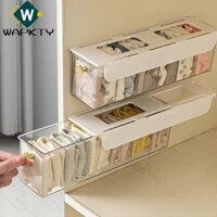 Wapkty Đồ Lót Sắp Xếp, Loại Ngăn Kéo Treo Tường Tất Hộp Bảo Quản, Hộ Gia Đình Chống Bụi Đẩy Thiết Kế Ngăn Kéo Trong Suốt Tổ Chức
