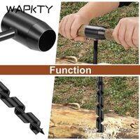 WAPKTY Dụng cụ Dụng cụ đục lỗ gỗ ngoài trời đa năng Mũi khoan
