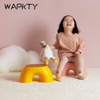 WAPKTY Ghế đẩu trẻ em , Ghế nhựa chống trượt, Ghế Ottoman Ghế chống trượt hình học Phòng khách