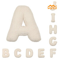 Warkul Bảng Chữ Cái Gối A-Z 26 Chữ Cái Hình Đàn Hồi Đầy Đủ Đầy Sang Trọng Đồ Chơi Sofa Giường Ghế Trang Trí Văn Phòng Ngủ Gối Ghế Ngồi Ô Tô Gối