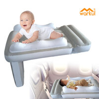 Warkul Trẻ Em Nệm Không Khí Có Bơm Bơm Hơi Dây An Toàn Du Lịch Ngoài Trời Máy Bay Tàu Lửa Ghế Sau Xe Hơi Giường Ngủ Bơm Hơi Một Người Có Thể Gập Lại Tập Đi Bé Trai Bé Gái Airbed