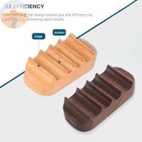 Warmwing Gỗ Trị Liệu Dụng Cụ Massage Massage Massage Bàn Chải Toàn Thân Để Tẩy Cellulite Định Hình Cơ Thể Massage Thoát Nước Lymphatic VN