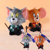 Warner Kỷ Niệm 100 Năm Tom Và Jerry Sang Trọng Đồ Chơi Cosplay Harry Potter Búp Bê Nhồi Bông Móc Khóa Cô Gái Quà Tặng