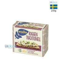 Wasa Bánh mì khô lúa mạch đen truyền thống