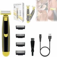 Washable Wet Dry Electric Shaver Men Electric Razor Rechargeable Beard Trimmer Bald Head Shaving Machine System