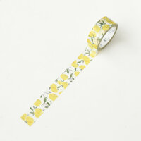 Washi tape cute Hoa quả miếng dán dễ thương trang trí sổ tay bullet journal nhật ký Lalunavn - A05 -  S1 - Chanh dây