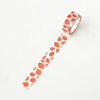 Washi tape cute Hoa quả miếng dán dễ thương trang trí sổ tay bullet journal nhật ký Lalunavn - A05 - S6 - Dâu tây