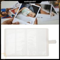 Washington057 Album Ảnh Da PU PVC Công Suất Lớn Bảo Vệ Toàn Diện 128 Túi Độ Trong Suốt Cao 4X32 Hình Ảnh Mini Cho Bộ Sưu Tập