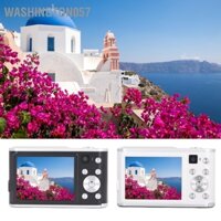 Washington057 Máy ảnh bỏ túi 44MP 4K Ultra HD Ống kính kép Zoom 16x Tự động lấy nét Chống rung Màn hình hiển thị IPS 2 4 inch kỹ thuật số nhỏ gọn để tốt nghiệp du lịch