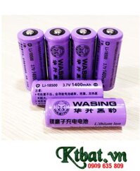 WASING Li-18500; Pin sạc 3.7v 18500 Wasing Li-18500 (1400mAh) (18mmx50mm) chính hãng