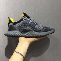 [WATC20 giảm 20k]  Giày Adidas Alphabounce Xám Vàng (fullbox + freeship) Cam kết chính hãng