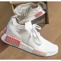 [WATC20 giảm 20k]  Giày Sneaker Nữ Adidas NMD R1 trắng hồng (fullbox+freeship) Cam kết chính hãng