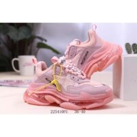 [WATC20 giảm 20k]  Giày Sneaker Balen Triple S hồng 2019 (fullbox+freeship) Cam kết chính hãng