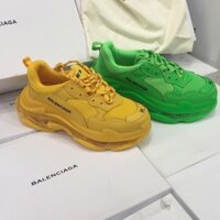 [WATC20 giảm 20k]  Giày Sneaker Balen Triple S xanh 2019 (fullbox+freeship) Cam kết chính hãng