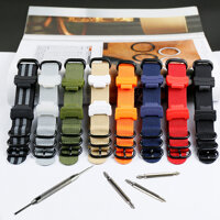 Watch accessories connector nylon strap for Casio G-SHOCK GA100 GD120 GA400 DW5600M 5610D W6900 BABY-G BA110 120 resin strap watch band