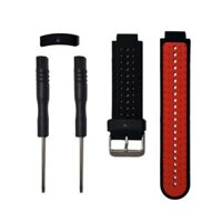 Watch Band Strap For  Forerunner 220 230 235 620 - Black  Red