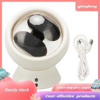 Watch Winder Box USB or Battery Power Double Transparent Window Ultra Quiet Motor Dustproof LED Lights for Family