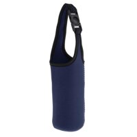 Water Bottle Tumbler Carrier Bag Cover Holder Protective Pouch Navy Blue - Black