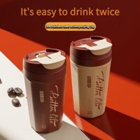 ❤❤Water Cup 304 stainless steel coffee ins high-color girl portable Cola cold men's accompanying 2023 XLK7