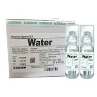 Water for Injections B.Braun  H/100 ố