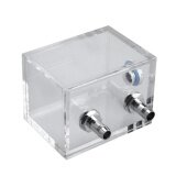 Water Tank for PC Water Cooling System with 2pcs Tube Connecters 1pc Block - intl