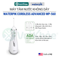 WATERPIK Máy Tăm Nước Cordless Advanced WP-560