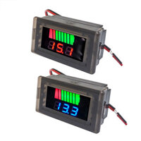 Waterproof Digital Battery Capacity Meter Tester 12V-60V Lithium Battery Capacity Indicator Car Voltage Meter Voltmeter