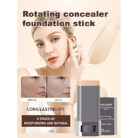 【Waterproof Portable】Brightening Complexion Foundation Stick Enhances Skin Tone Concealing Contouring Lightweight Natural Makeup