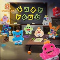 Watpop Baby Fug Doll, Búp bê răng xấu xí / PP Cotton 10CM, Quà tặng đồ chơi sang trọng dễ thương Mini mềm Kawaii