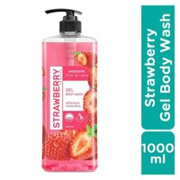 Watsons Gel Tắm Watsons Love My Skin Strawberry Scented Shower Gel Chiết Xuất Từ Dâu Tây 1000ml