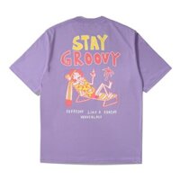 Waveblast Oversize T-Shirt Groovy Purple