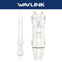 Wavlink AC600 Điểm truy cập Bộ mở rộng phạm vi WiFi băng tần kép ngoài trời với bộ lặp công suất cao POE
