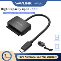 Wavlink Cáp Chuyển Đổi usb c Sang sata iii 5gbps Cho Ổ Cứng 2.5 "/ 3.5" hdd / ssd 18tb