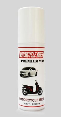 Wax làm bóng sơn và nhựa nhám cao câp Motorcycle Rider Wax 120ml làm bóng nhanh tức thì bảo vệ sơn chống rạng nứt và xám màu [bonus]