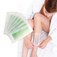 WAX lông lạnh Depilatory Wax hộp 10 miếng kép