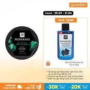 Wax tạo kiểu tóc Romano Wax Restyleable Matte 68g