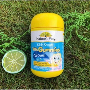 Way Kids Smart Vita Gummies Calcium - kẹo bổ xung vitamin D, canxi cho bé