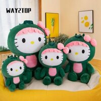 Way2top Búp Bê Sang Trọng Sanrio, Đồ Chơi Sang Trọng Khủng Long 35 / 50cm, Sáng Tạo Mềm Hello Kitty Ngủ Ném Gối Trang Trí Phòng