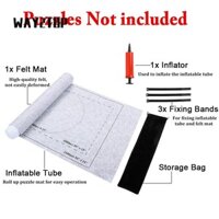 WAY2TOP Ghép hình Câu đố Thảm Phụ kiện trò chơi Du lịch Hộ gia đình Cuộn lên Tấm lưu trữ nỉ