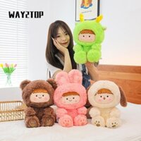 Way2top Sofa Gối Sang Trọng, Bộ Sưu Tập Máy Tính Để Bàn Mềm Thay Đổi Mặt Búp Bê Đồ Chơi Sang Trọng, Quà Tặng Sinh Nhật Bé Gái Đồ Chơi Nhồi Bông Hộp Bất Ngờ Trẻ Em