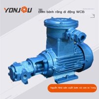 WCB75 Máy bơm dầu bánh răng Diesel nhỏ 220 V di động WCB-75 Cung cấp tại chỗ Yongqiu