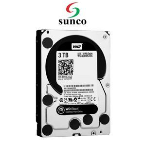 Ổ cứng HDD Western WD Caviar Black 3TB/ 7200Rpm/ Cache 64M/ Sata 3 (6.0 GB/s)