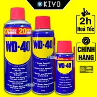 WD 40 Xịt Tẩy Rỉ Sét, Bôi Trơn Xích Xe, Xịt Dưỡng Sên WD40 -  Động Cơ - Vệ Sinh Sên -  Kivo