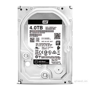 Ổ cứng HDD Western WD Caviar Black 4TB/ 7200Rpm/ Cache 64M/ Sata 3 (6.0 GB/s)